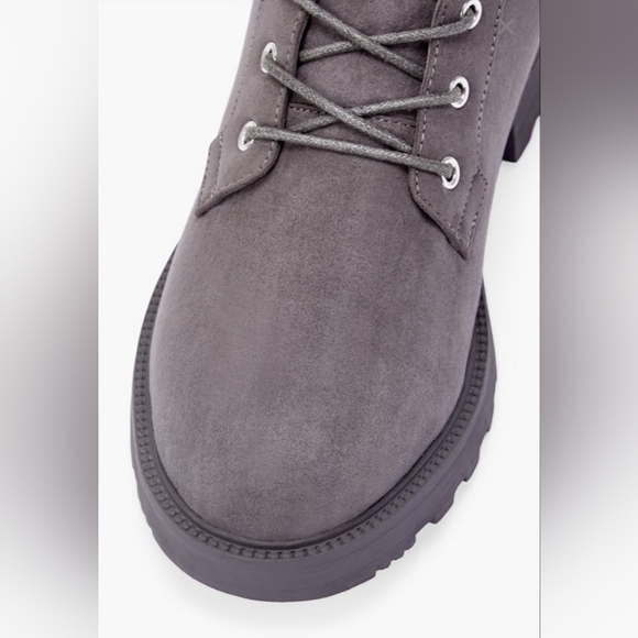 Demi Knit Lug Sole Combat Boot MSRP $56.95 - Picture 5 of 9